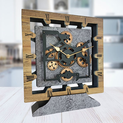Solid Wood Wall Clock