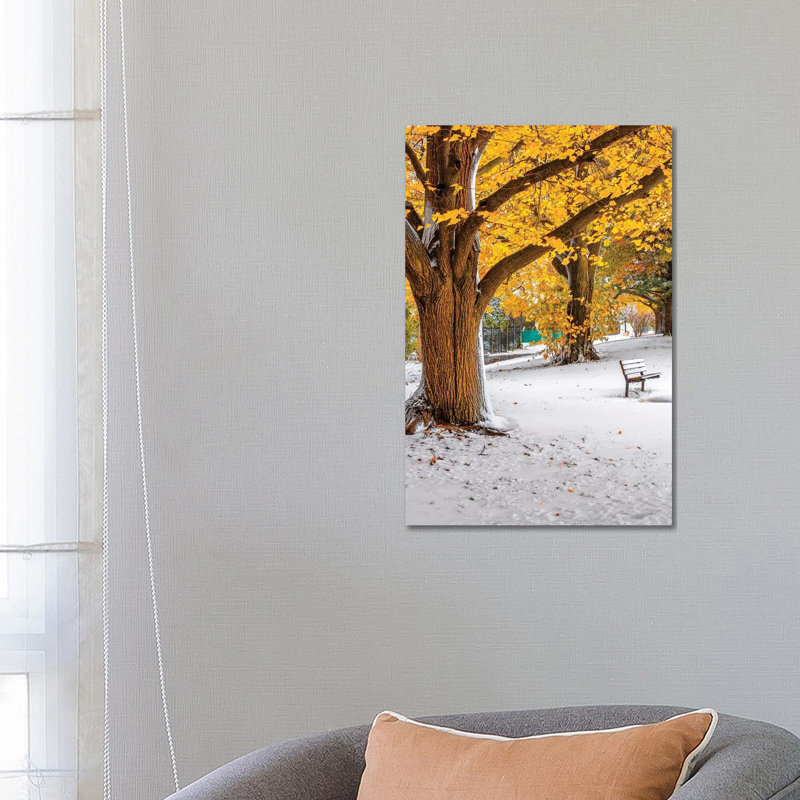 Autumn And Winter by Nejdet Duzen - Wrapped Canvas Gallery-Wrapped Canvas Giclée, 66.04 cm H x 45.72 cm W