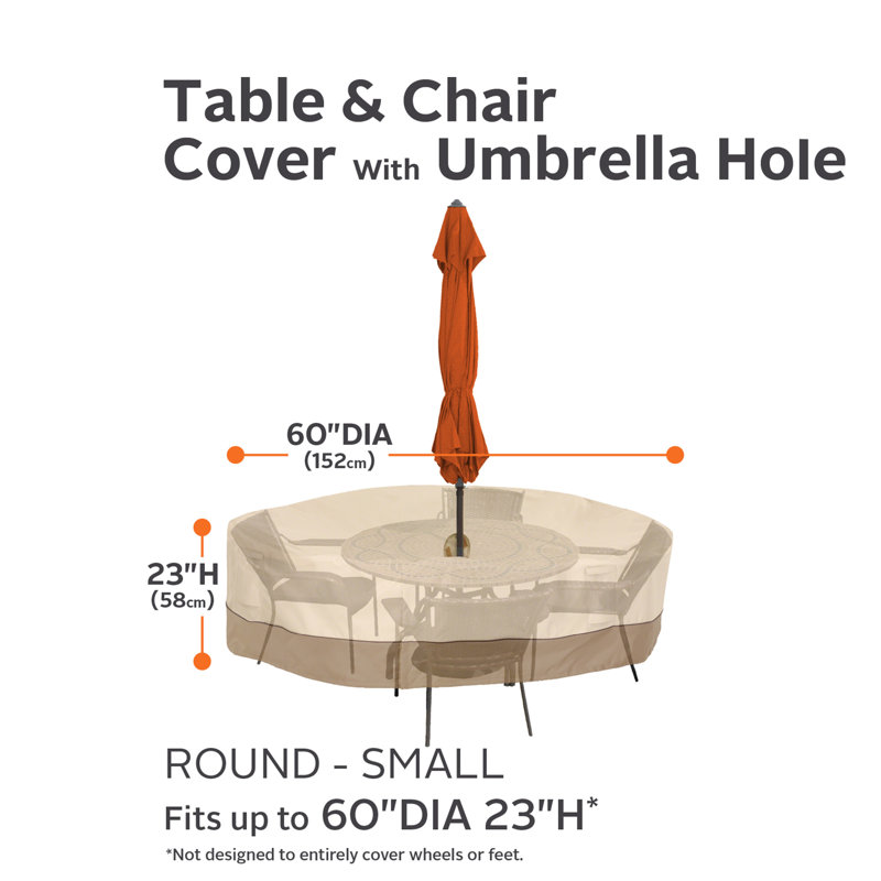 Paulding Outdoor Cover, 24" H x 62" W x 62" D