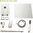 Shower Kit With Waterfall Tub Spout - 10 Inch Wall Mounted Square, 3 Function, Rain Head, Handheld, 10" Square In Spout, Rainfall Shower, Handheld Element-121245247