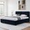 Lit plateforme tapissier Condit