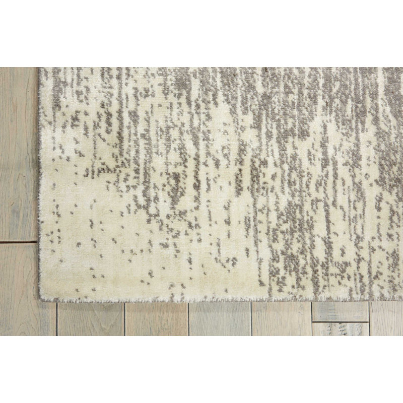 Stanton Viscose Abstract Indoor Rug, Rectangle 7'9" x 9'9"