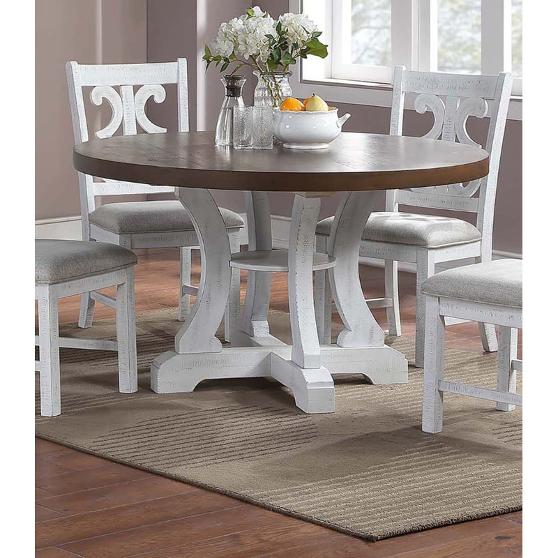 Table de salle à manger blanche 1pc