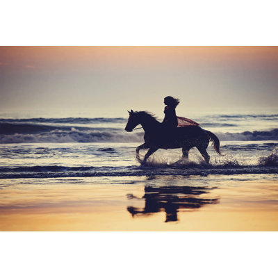 «Run in the Sand III» par PHBurchett - photographie sur toile tendue