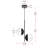 Yearby 2 - Light Dimmable Globe Chandelier-113951778-113951777