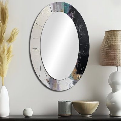 Miroir mural mauve moderne Modern