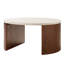 Table basse ronde cannelée avec plateau en travertin Jadida Celia-1719200362