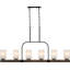 Lustre suspendu 10 lumières Khotan