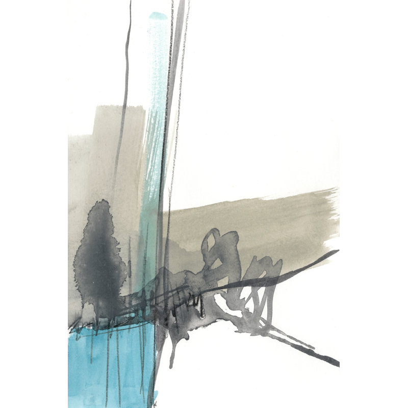 'Kinetic Grid IX' by Jennifer Goldberger - Painting Print, Wrapped Canvas, 30cm H x 20cm W