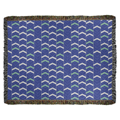 Couverture en coton tissé Rhonda