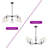 Filkins 5 - Light Dimmable Sputnik Sphere Chandelier-778913281-702861981