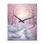 Anzovino - Horloge murale neige surdimensionnée-1734281484