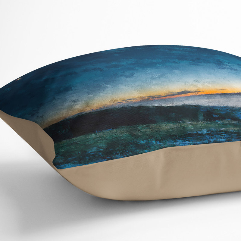 Square Cushion, 40cm H x 40cm W x 15cm D, Stone