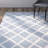 Teresita Hand Tufted Wool Geometric Rug-1239559147