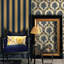 Italian Classics 4 Floral Baroque Damask 3D Embossed Wallpaper Roll-334512452