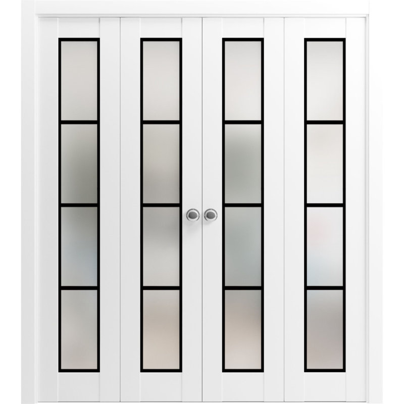 Porte de grange à panneaux en bois, 72 po x 96 po