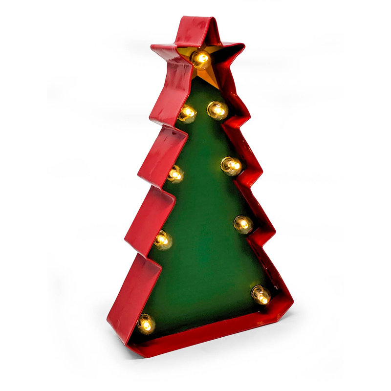 Plaque de Noël à DEL