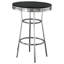 Ensemble bistro pour 2 personnes avec tabourets pivotants, style rétro des années 1950, 2 personnes