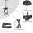 Aziz 1-Light 6" Wide Lantern Geometric Pendant