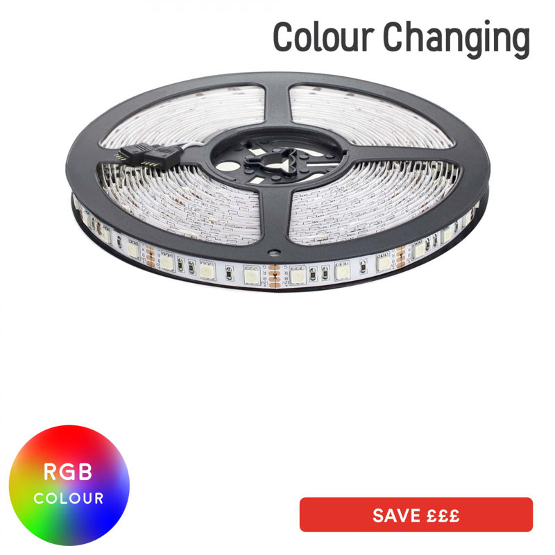 Airyana LED Flex Strip 5M Roll- SMD 5050 (60) RGB IP20