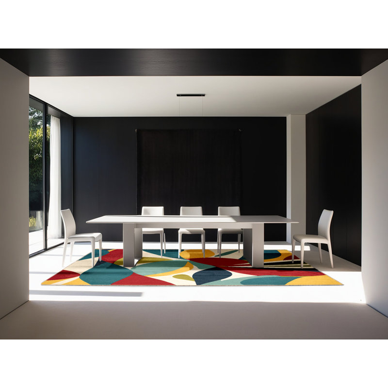 Lively Slide Rug, Square 4'