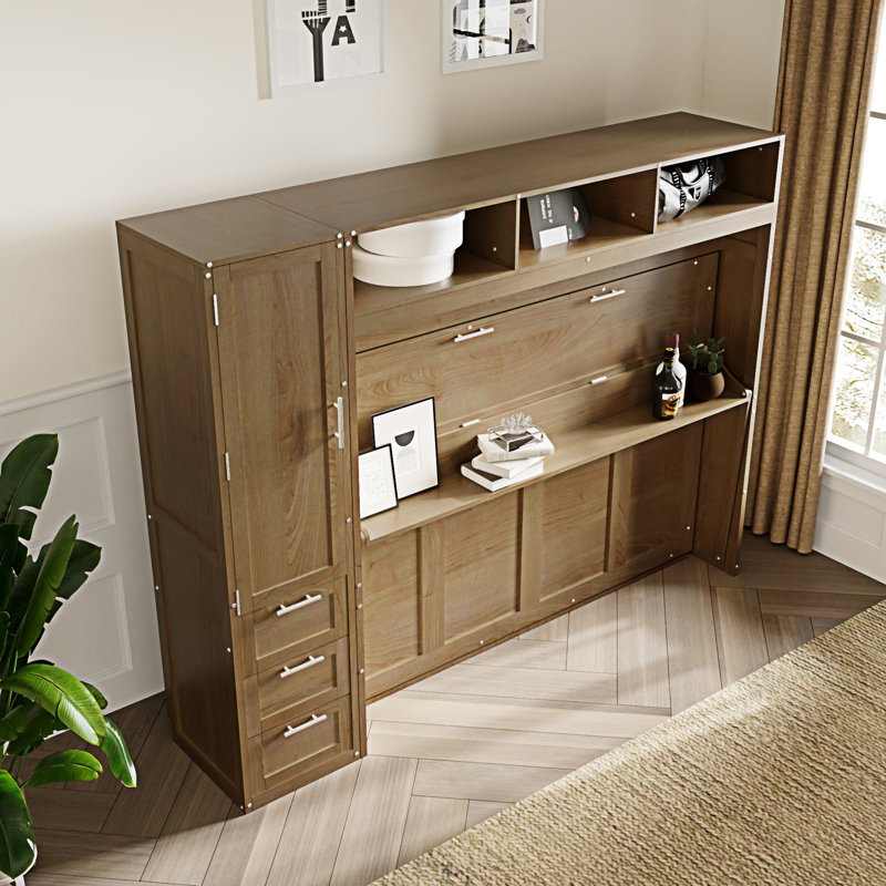 Lit escamotable avec garde-robe Murphy