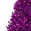 Artificial Tinsel Christmas Tree - Purple-549995498-549995497
