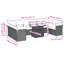 Grand canapé modulaire en rotin PE Vidaxl-114254139-114254140