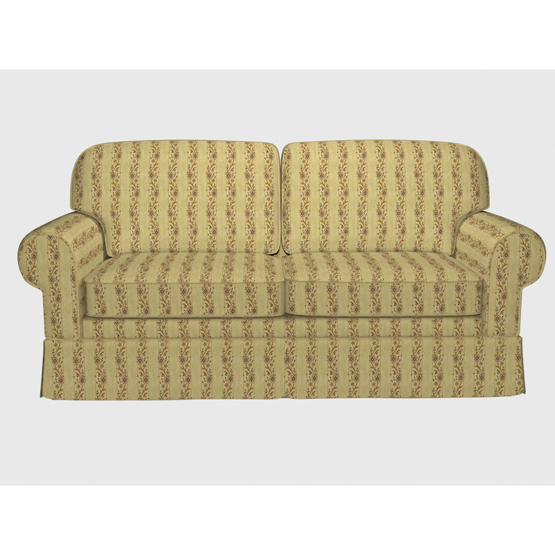 Tissu rayé brodé, Or