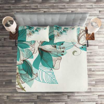 Farmhouse / Country Polyester Coverlet