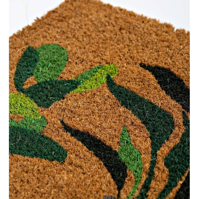 House Plant Natural Coir Doormat