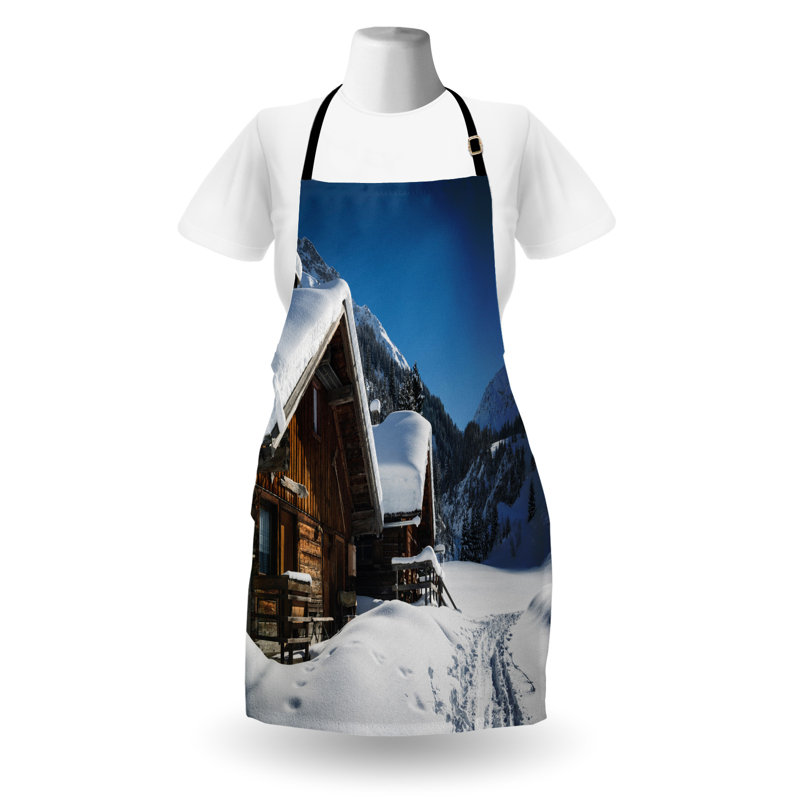 No Pattern Bib Apron