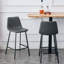Chaises de bar modernes avec pieds en métal