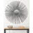 Metal Sunburst Wall Mirror-1408732971