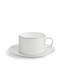 Gio Platinum Teacup & Saucer