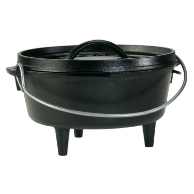 Lodge Cast Iron Camp Dutch Oven