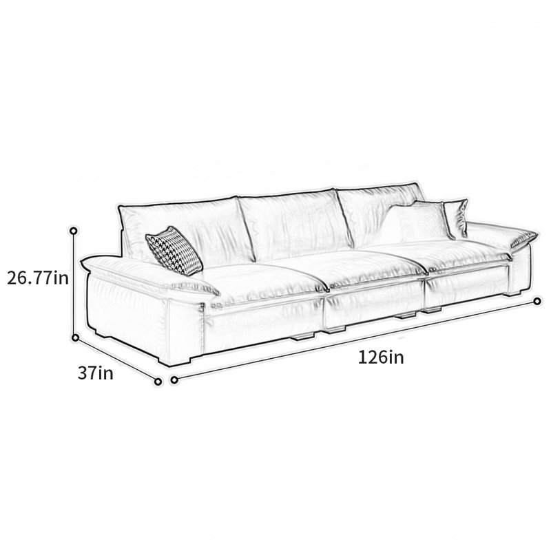 Finnell, H 26,77 po x l 126 po x P 37 po, 4