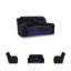 Causeuse inclinable électrique avec console Odhren-997007001