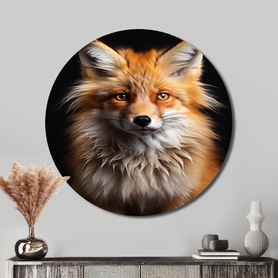 Hallicy - Animals Round Metal Art
