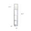 Lampe sur pied 63 po Priston-1664634531