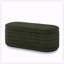 Banc de rangement moderne avec repose-pieds ovale-1026887589