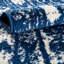 Tapis bleu marine / blanc Gusman Southwestern-90646203
