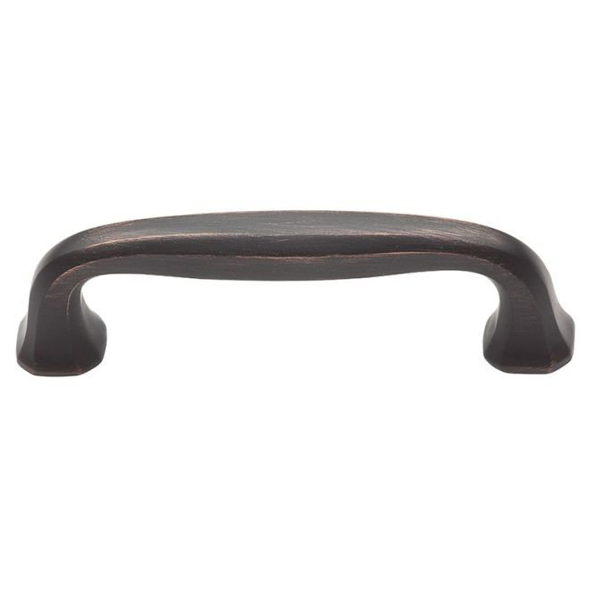Venetian Bronze 4" Traditional Cabinet Pull with Mounting Hardware