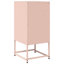 Beautrice 36cm W Steel Bedside Table-261588253