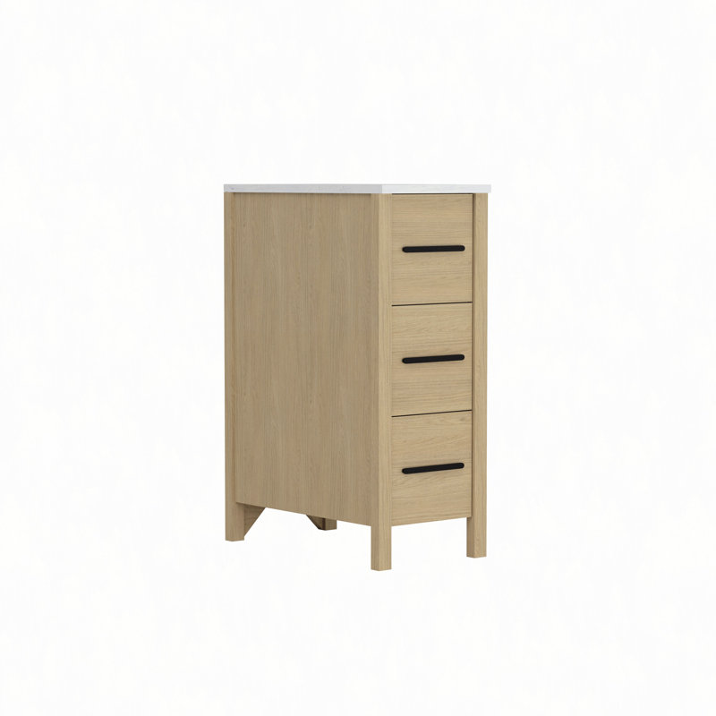 Meuble-lavabo 12 po, meuble-lavabo avec comptoir Freestangding