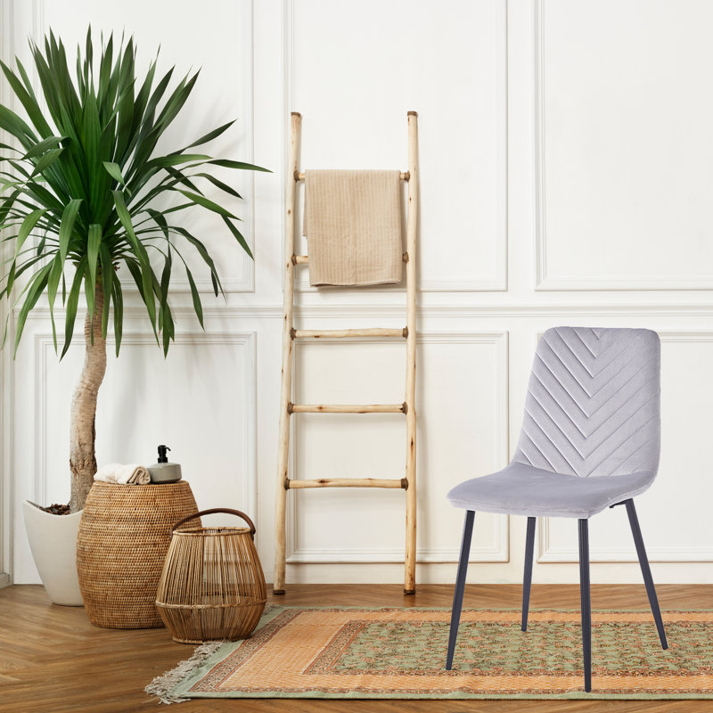 Chaise de salle à manger Ivenson, Gris
