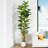 Adcock  Artificial Fiddle Leaf Fig Tree with Realistic Leaves and Natural Trunk, Potted Tree-212896211