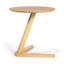 Table de bout ronde en bois massif Healey-240397209