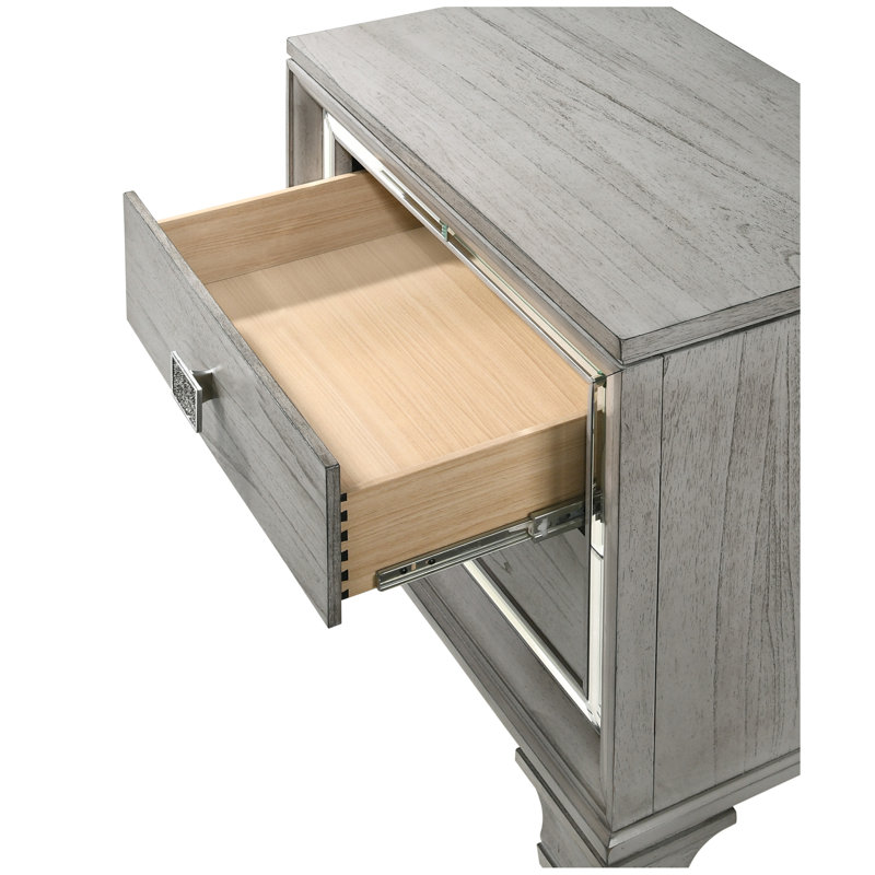 Vail - Table de chevet - Gris