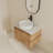 30" Wall-Mounted Single Bathroom Vanity Set With Ceramic Sink-51420124